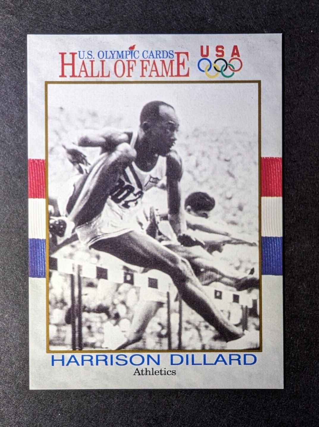 1991 Impel U.S. Olympic Hall of Fame #15 Harrison Dillard Track and Field