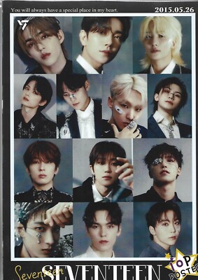 Seventeen Photo Poster [10P Pack] (A4 Size) K-POP 2025.02