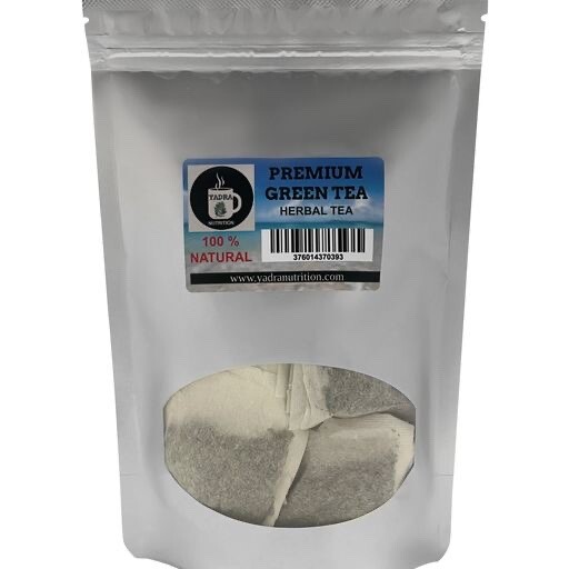 Green Tea 30 Bags Premium Herbal Tea Contains Caffeine