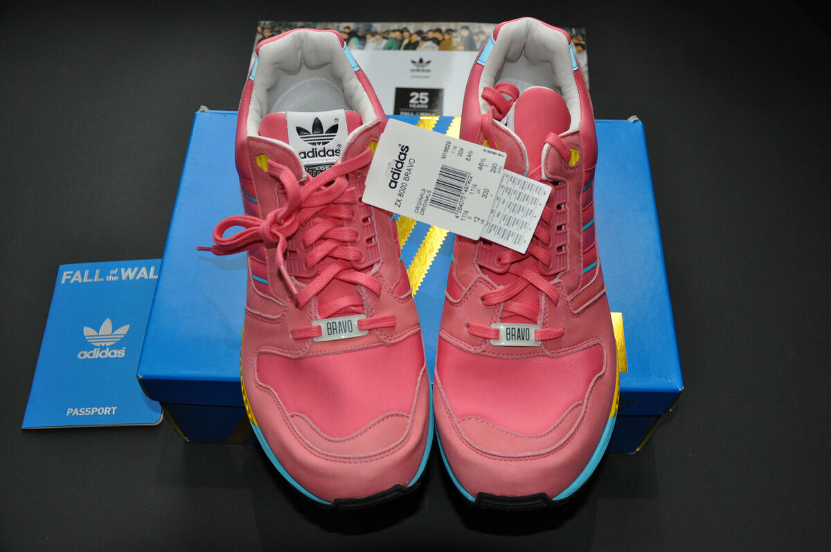 adidas ZX 8000 Bravo The Fall of the Wall Größe 46 Neu und adidas ZX 8000 Bravo The Fall of the Wall Größe 46 Neu und