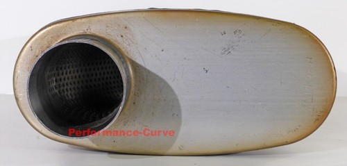 Xlerator Performance Muffler Stainless Steel 2.25" O/C 4x9 Oval - XS1225 - Picture 4 of 4