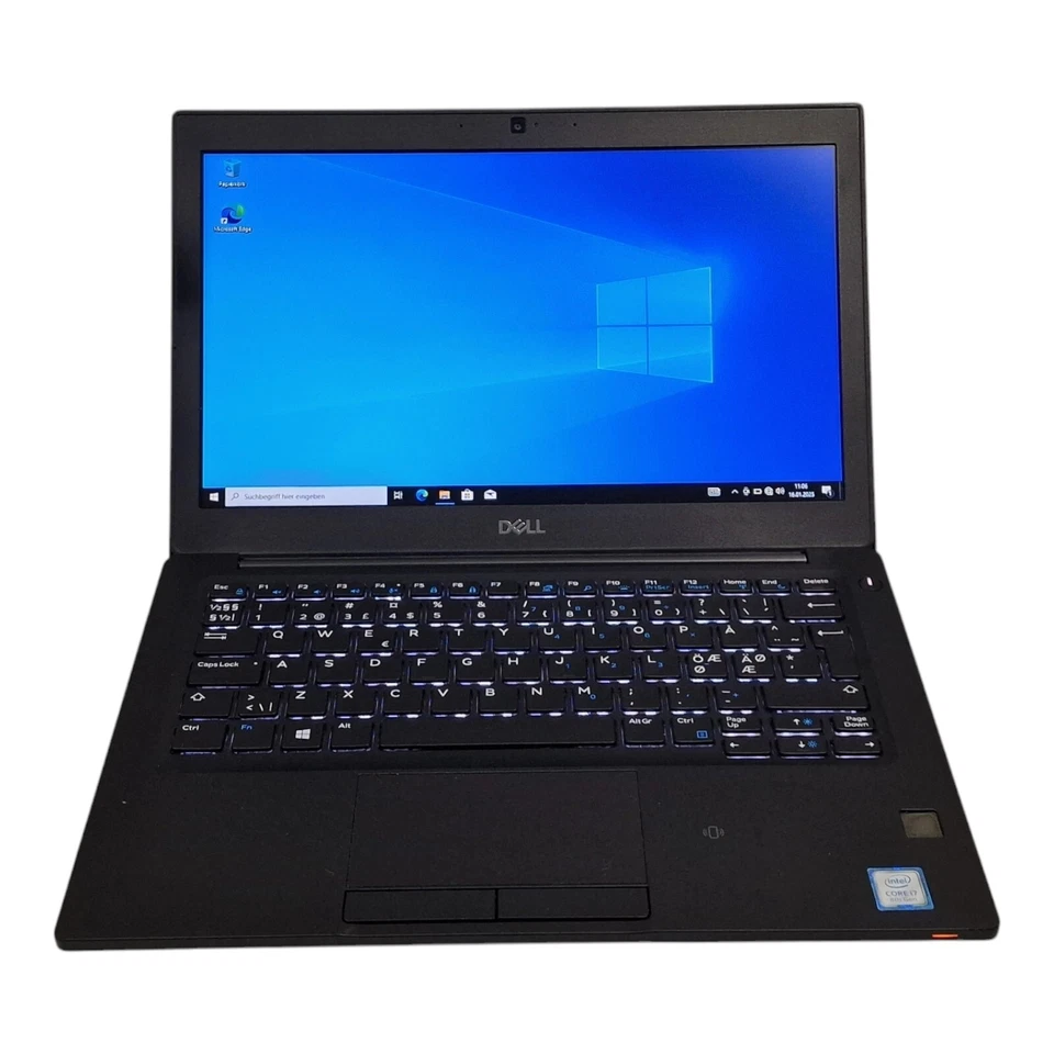 Dell Latitude 7290 Notebook Intel i7- 8.Gen 8GB RAM 256GB SSD Batterie Défaut # - Photo 2/4