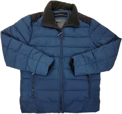 Weatherproof Men s Puffer Jacket Blue X-LARGE