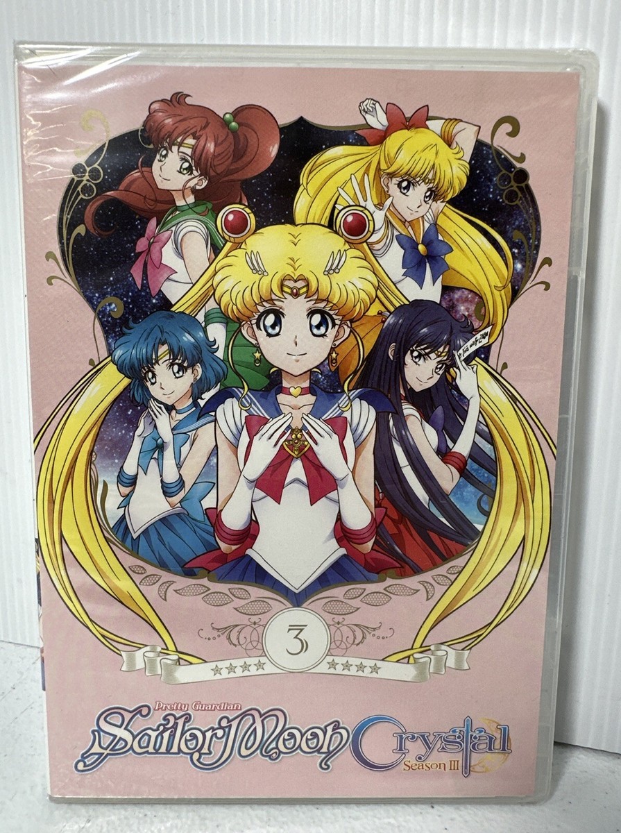 SAILOR MOON CRYSTAL: SEASON 3 - SET 1 NEW DVD 782009244851| eBay