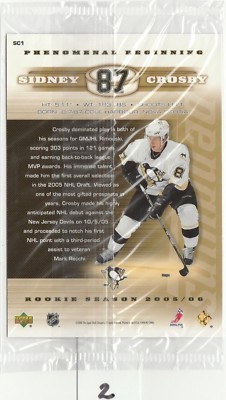 2005 05-06 Upper Deck Phenomenal Beginnings Gold #SC1 Sidney