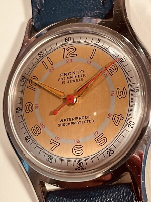 #ad #ad Pronto Real Vintage watch . From the 50’s . Automatic stainless steel. $430.00