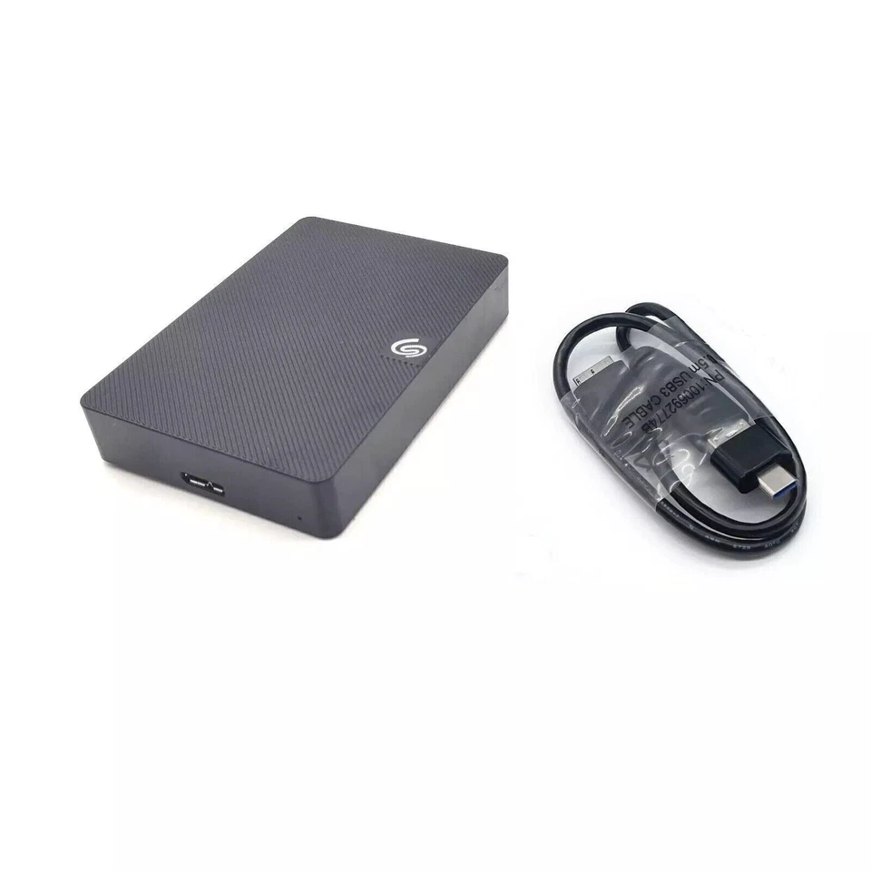 1TB USB-C Externe Festplatte 2,5Zoll Seagate Expansion Gehäuse PC Laptop - Bild 4 von 4
