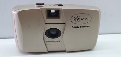 Retro Cyprea 2-way 35mm film camera focus free compact no flash
