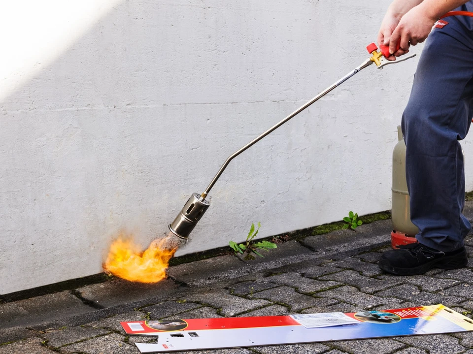 Rothenberger Industrial RoMaxi Anwärmbrenner, Unkrautvernichter, 5m Schlauch - Bild 3 von 4