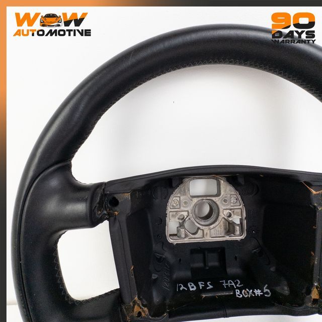 04-17 BENTLEY CONTINENTAL FLYING SPUR GTC GT DRIVER STEERING WHEEL BLACK OEM