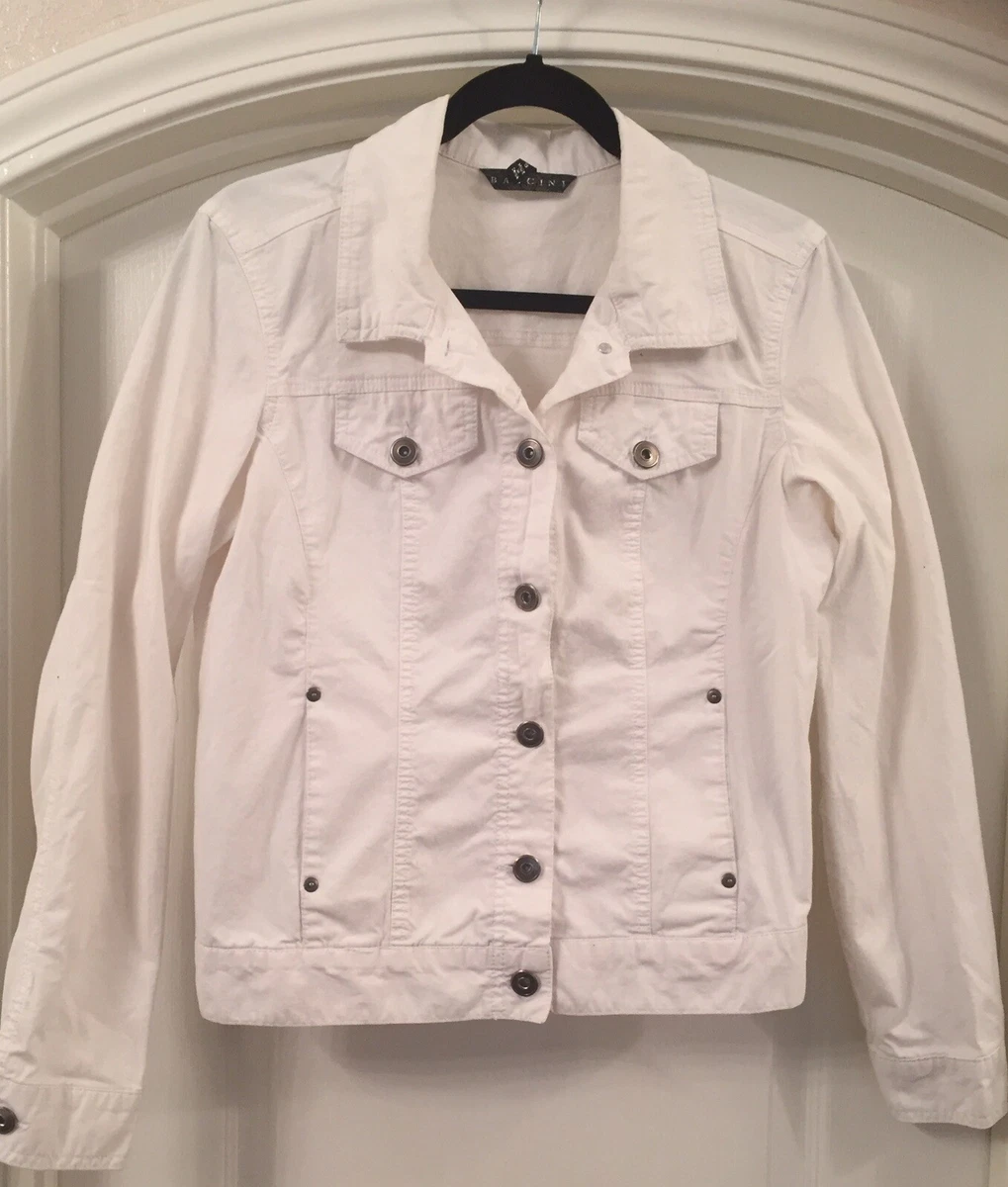 CHAQUETA JEAN STRECH BLANCA - Buy in CHIETY