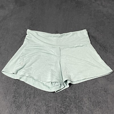 JJ Winks Pajama Shorts Womens S Mint Green Walk of Fame Stretch PJs Loungewear