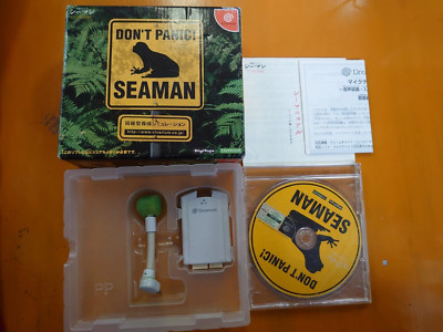 Seaman Dreamcast Forbidden Pet Japanese game
