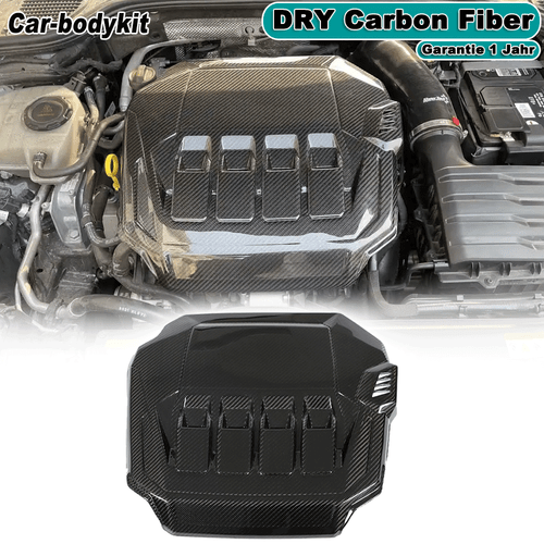 Für VW Golf 8 MK8 GTI 2021-2023 DRY Carbon Motorabdeckung Abdeckung Engine Cover - Bild 1 von 12