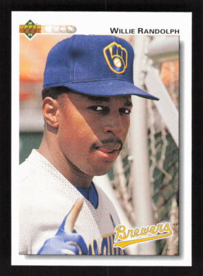 1992 Upper Deck #211 Willie Randolph Milwaukee Brewers