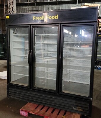 True 78'' three section glass door merchandiser GDM-72-HC~TSL01
