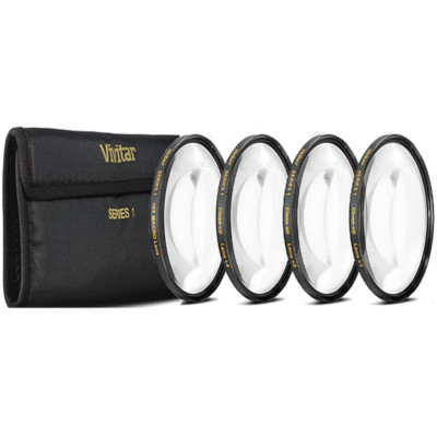 +1 +2 +4 +10 Close Up Macro Diopter Filter Set. For Nikon Sony Canon Lenses