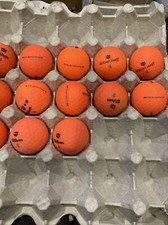 15 Wilson Duo Optix soft Matte Golf Balls-AAAAA Orange