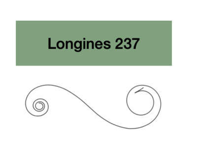 Feder Uhrenfass Longines 237 - Vimetal (Mainspring)