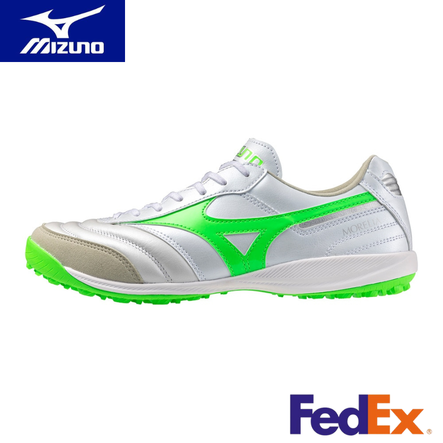 MIZUNO Futsal Shoes MORELIA SALA ELITE TF White/Neon Green