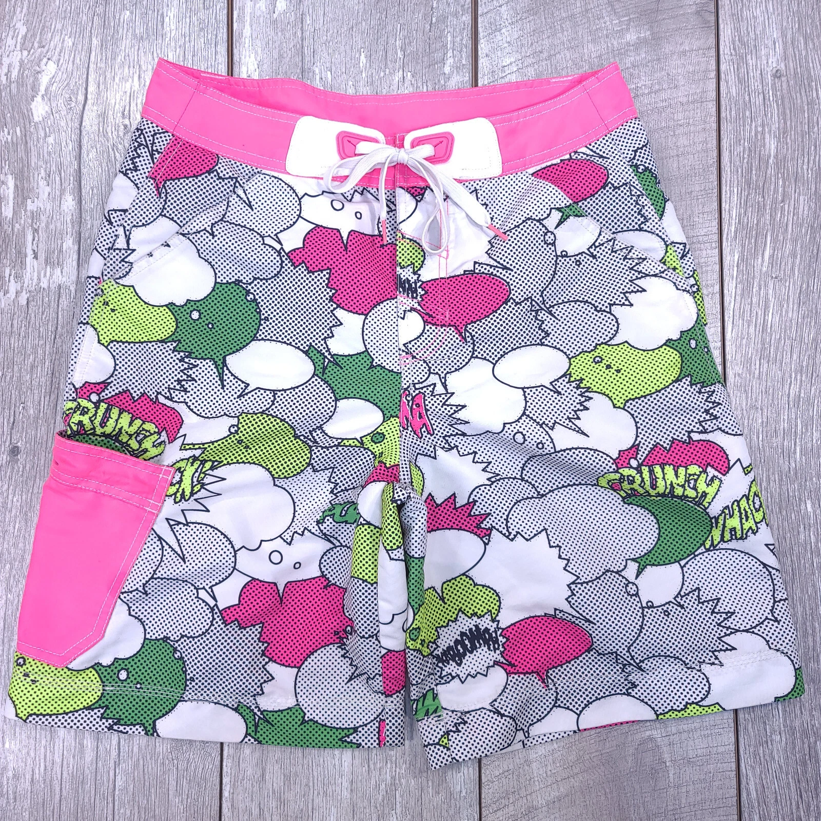 Pantaloncini da bagno uomo PUMA taglia media rosa cargo performance hero tronchetti