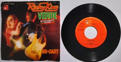 2 Schlager Singles: Ricky King-BASF AC 128 002+Waterloo & Robinson-Atom 238 500