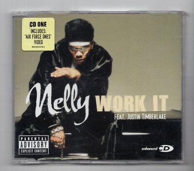 (KF361) Nelly ft Justin Timberlake, Work It - 2003 CD