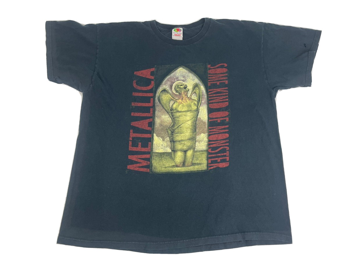 未使用 LLICA Tシャツ L SOME KIND OF MONSTE Vintage Metallica Some Kind of Monster Black T Shirt Men's Size XL