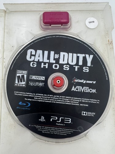 Call of Duty Ghosts PS3 Sony PlayStation 3 Disc Only Tested Works | eBay