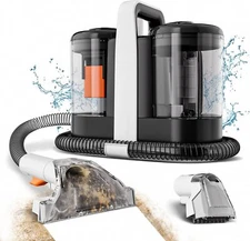 OMESER Portable Carpet and Upholstery Cleaner Deep Couch Cleaner Machine 500W US