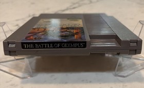 The Battle of Olympus (Nintendo NES) Cart Only Tested/working. Back Label Raised