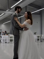 Davids Bridal Wedding Dress Size 12 In White. Message For Additional Pictures.