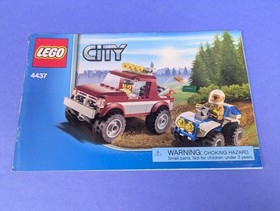 Lego Town: City: Police: Police Pursuit Set 4437 - Incomplete Set
