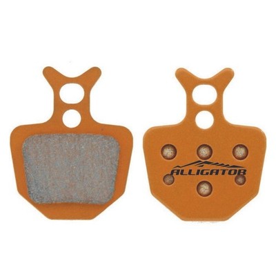 pair of organic disc brake pads compatible with gold formula - k18 -