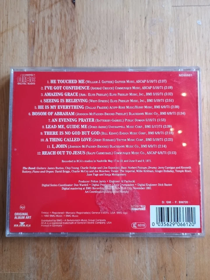 Elvis Presley He Touched Me CD - Bild 2 von 3