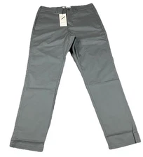 Hill City Men's Gray Everyday Tech Pants Size 33/30 (30L) Cotton Nylon Repel