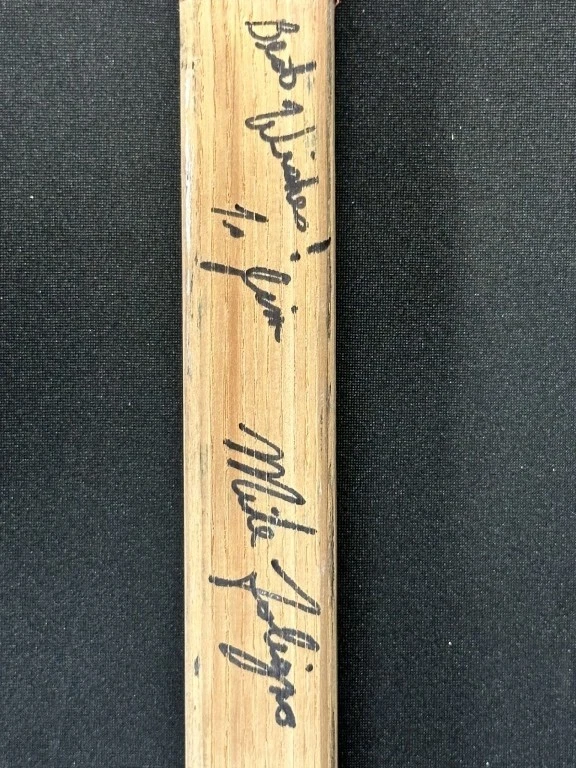 Mike Foligno Game Used Signed 1979-1982 Detroit Red Wings Louisville Hockey #242 - Image 3 of 3