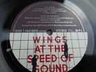 Paul McCartney & Wings AT THE SPEED OF SOUND 1976 UK LP 1st PLAYS MINT MINUS
