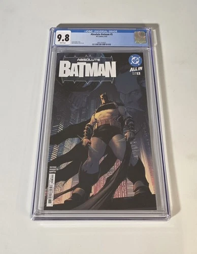 🔥 Absolute Batman #5 CGC 9.8 Graded Cover A 1st Printing Snyder Dragotta 🔥