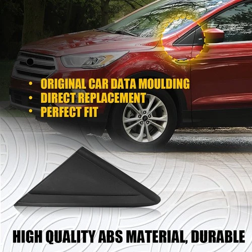 Left Side Rearview Mirror Triangle Molding Cover Fit Trim Ford 2013-2019 Escape