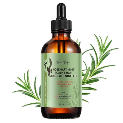 #ad #ad Divine Drop Organic Rosemary Oil for Hair Growth100% Pure Mint Scalp amp; Hair Oil $14.99
