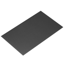 200 x 300 x 1mm Carbon Fiber Board Plate Matte Twill Weave Panel Sheets