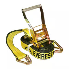 2 In. X 27 Ft. Heavy-duty Ratchet Tie-down Trailer Strap 10000 Lbs.
