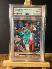 Ja Morant 2019/20 Panini RC #116 Young Dolph, Sean Tuhoy, Key Glock PSA MINT 8