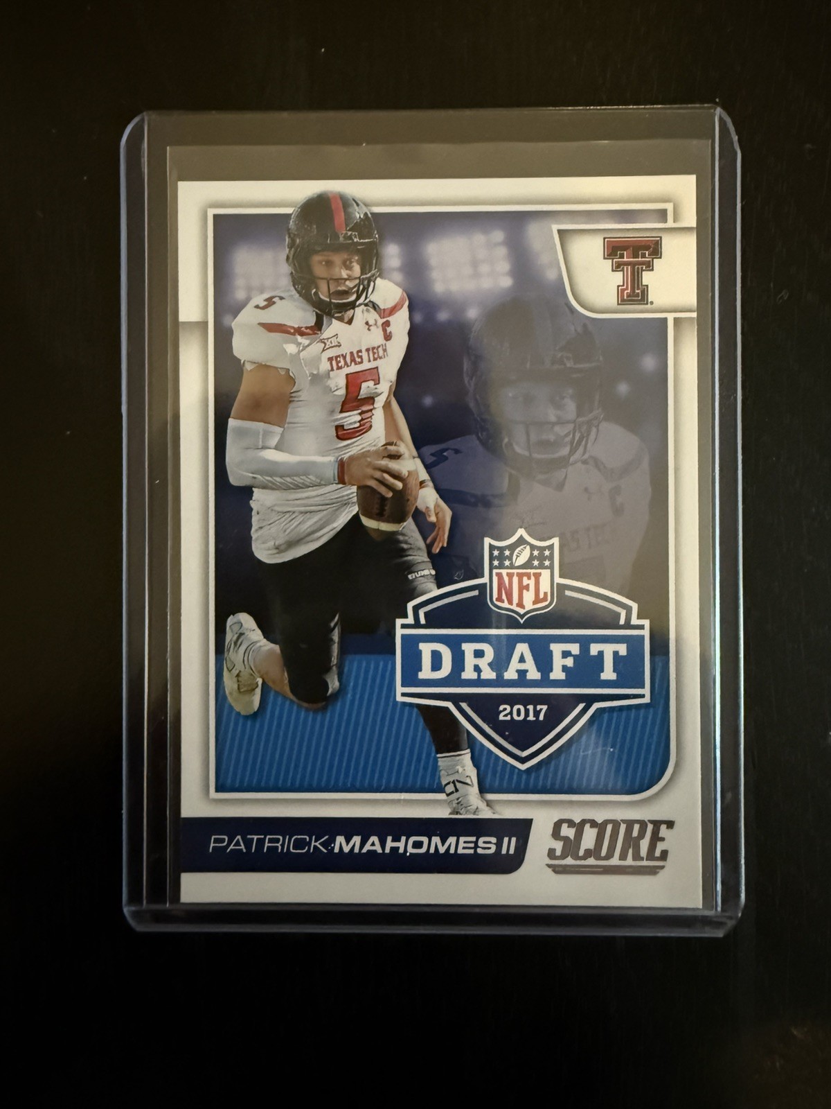  2017 Panini Score #2 Patrick Mahomes II NFL Draft Kansas City Chiefs Rookie