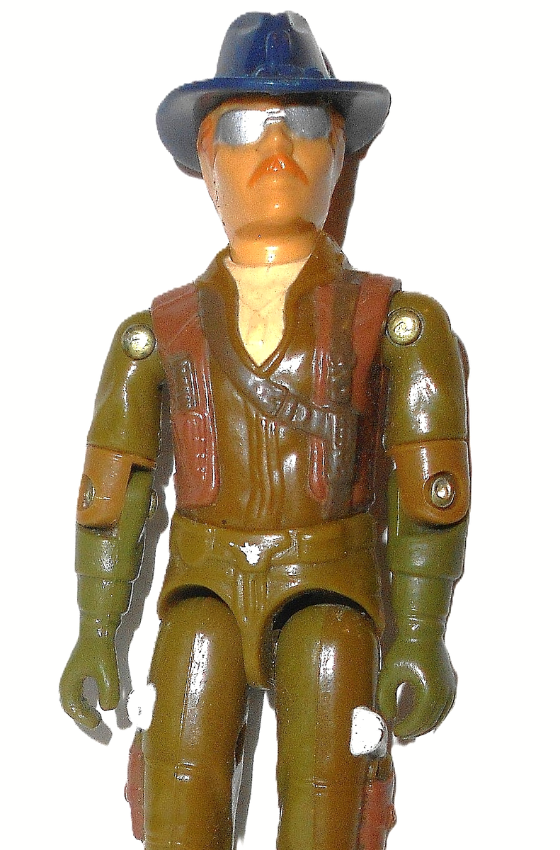 GI joe WILD BILL 1983 Dragonfly helicopter pilot complete vintage