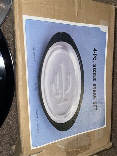 Vier Vintage Nordic Ware Saguaro Kaktus Steakplatten Fajita Hot Sizzler Teller - Bild 4 von 7