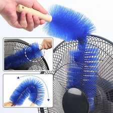 Bendable Fan Cleaning Brush – Ultra Fine Bristles Long Handle Duster