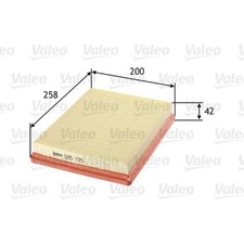 Valeo 585735 Luftfilter für KIA MAGENTIS CARENS UN MG