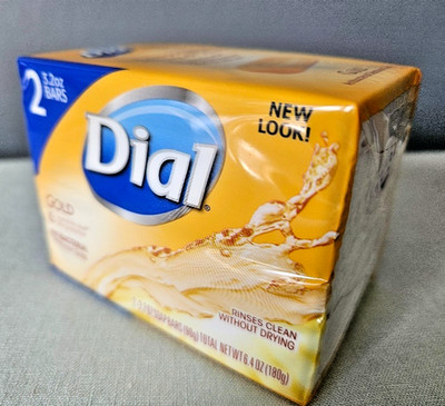 2013 Dial Antibacterial Deodorant Soap 2 Pack Advanced Clean Gold Sealed / NEW